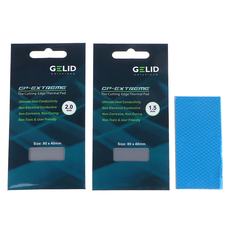 Laptop Cooling Pad - Gelido gp-ultimate 15w/mk almofada térmica cpu/gpu