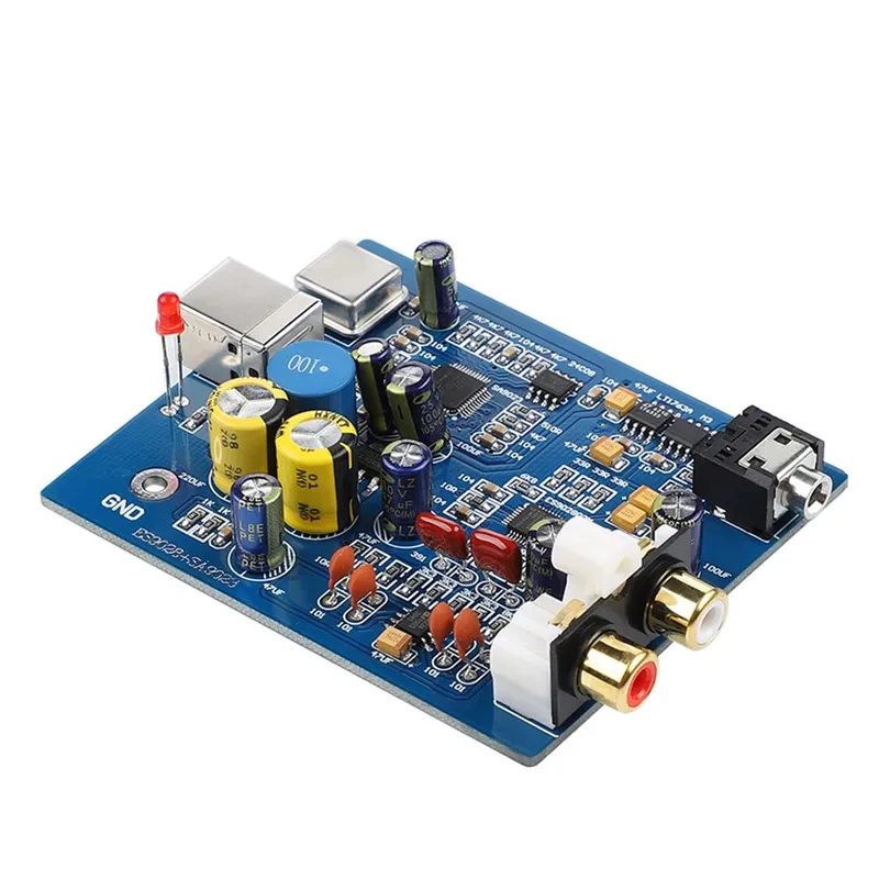 Sound Card Usb - Placa Decodificadora USB YJ00130 ES9028K2M+SA9023: Módulo
