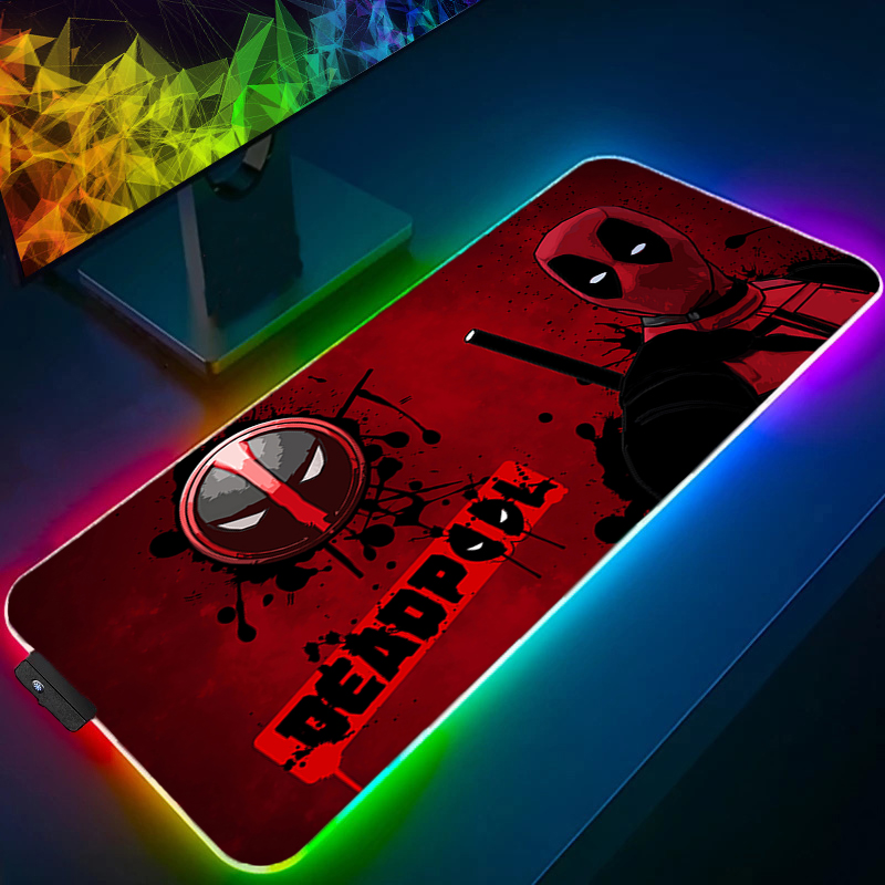 Pc Gaming Essentials - Led mouse pad jogos backlight lock
