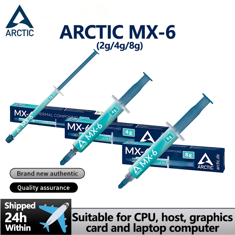 Thermal Paste - Pasta térmica ARCTIC MX-6 (2g/4g/8g) de