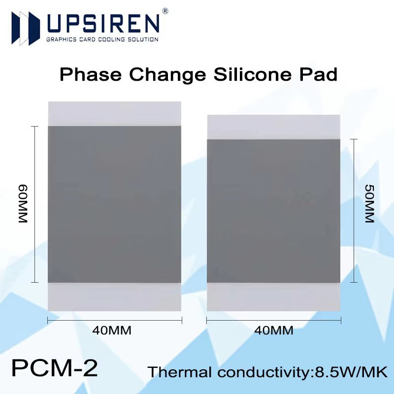Laptop Cooling Pad - UPSIREN PCM-1PCM-2 8.5W/mk Luxa de silicone