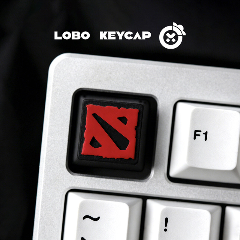 Pc Gaming Icon - Tecla Lobo Dota2 Personalizada em Resina