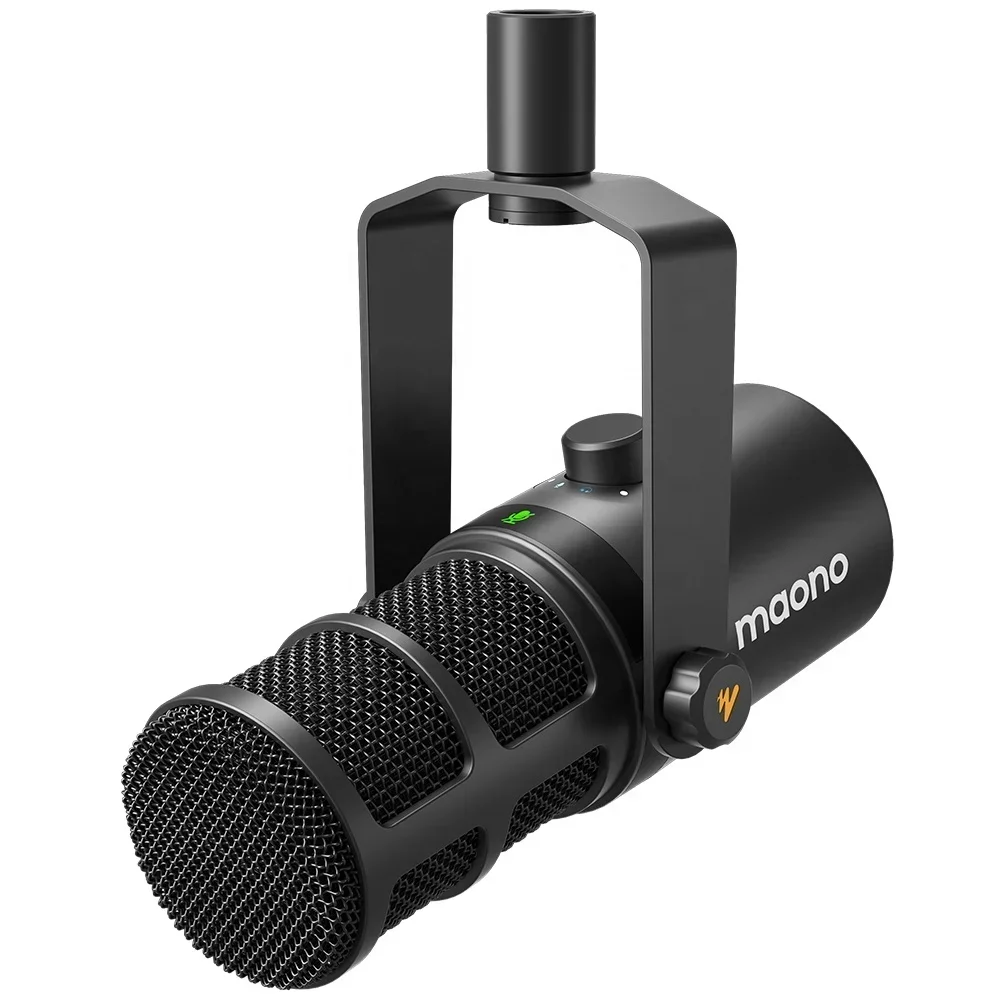 Gaming Controller - Microfone Dinâmico MAONO XLR USB com