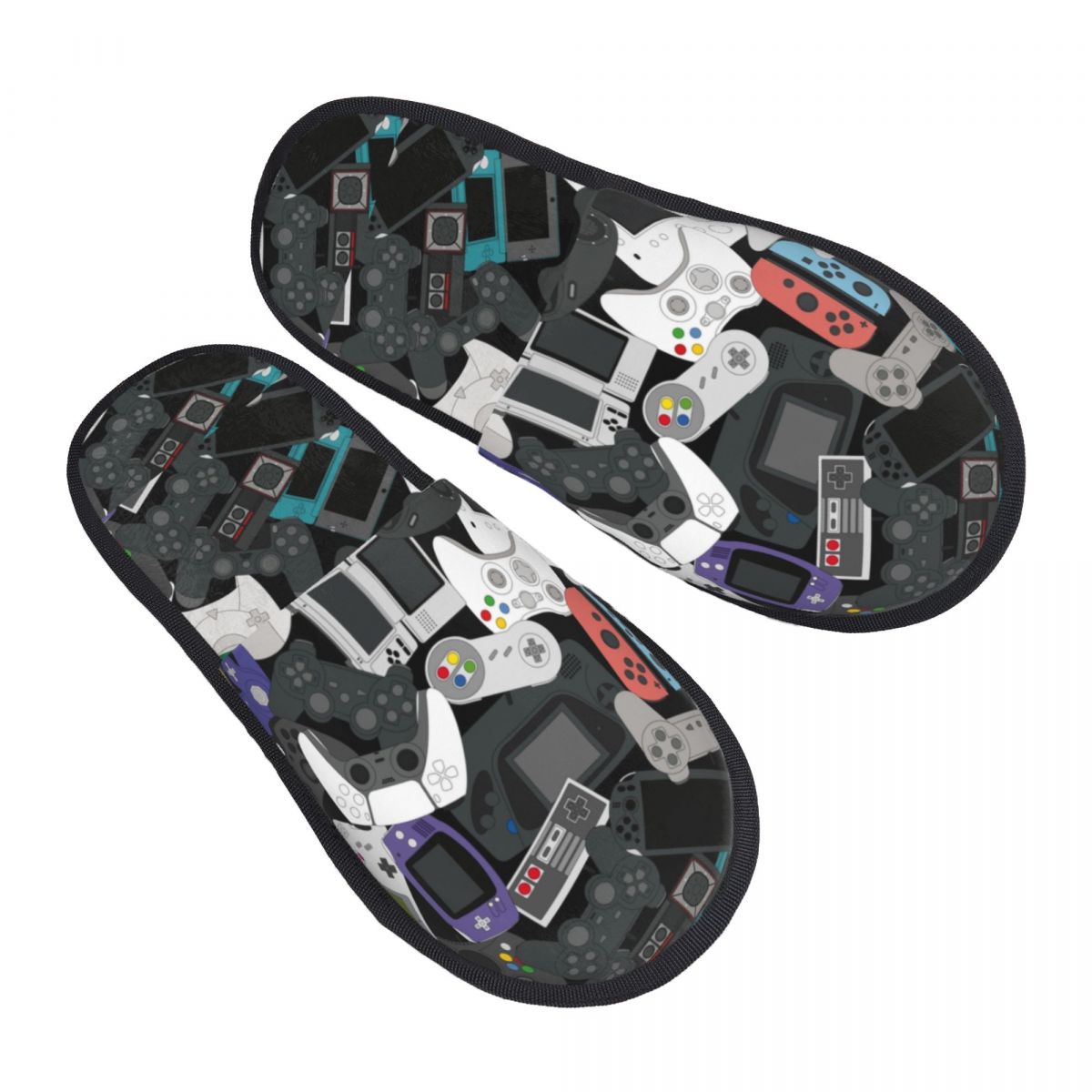 Gaming Controller - Chinelos de espuma de memória personalizados