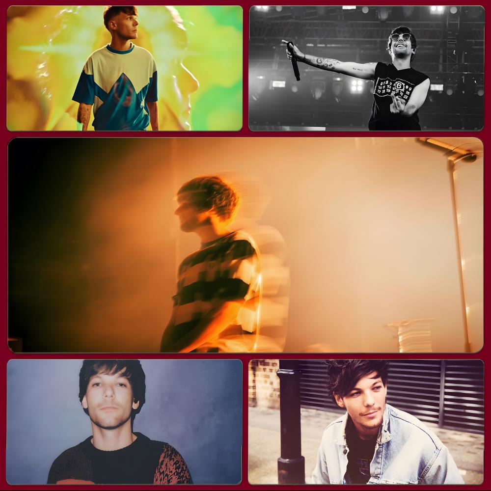 Pc Gaming Icon - Mouse Pad Icônico L-Louis Tomlinson Grande