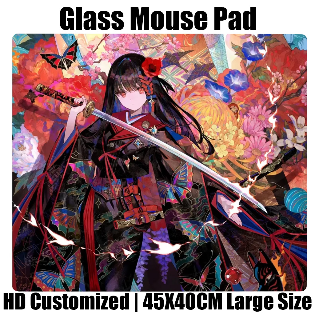 Fps Gaming Mouse - Mouse Pad de Vidro com Tema