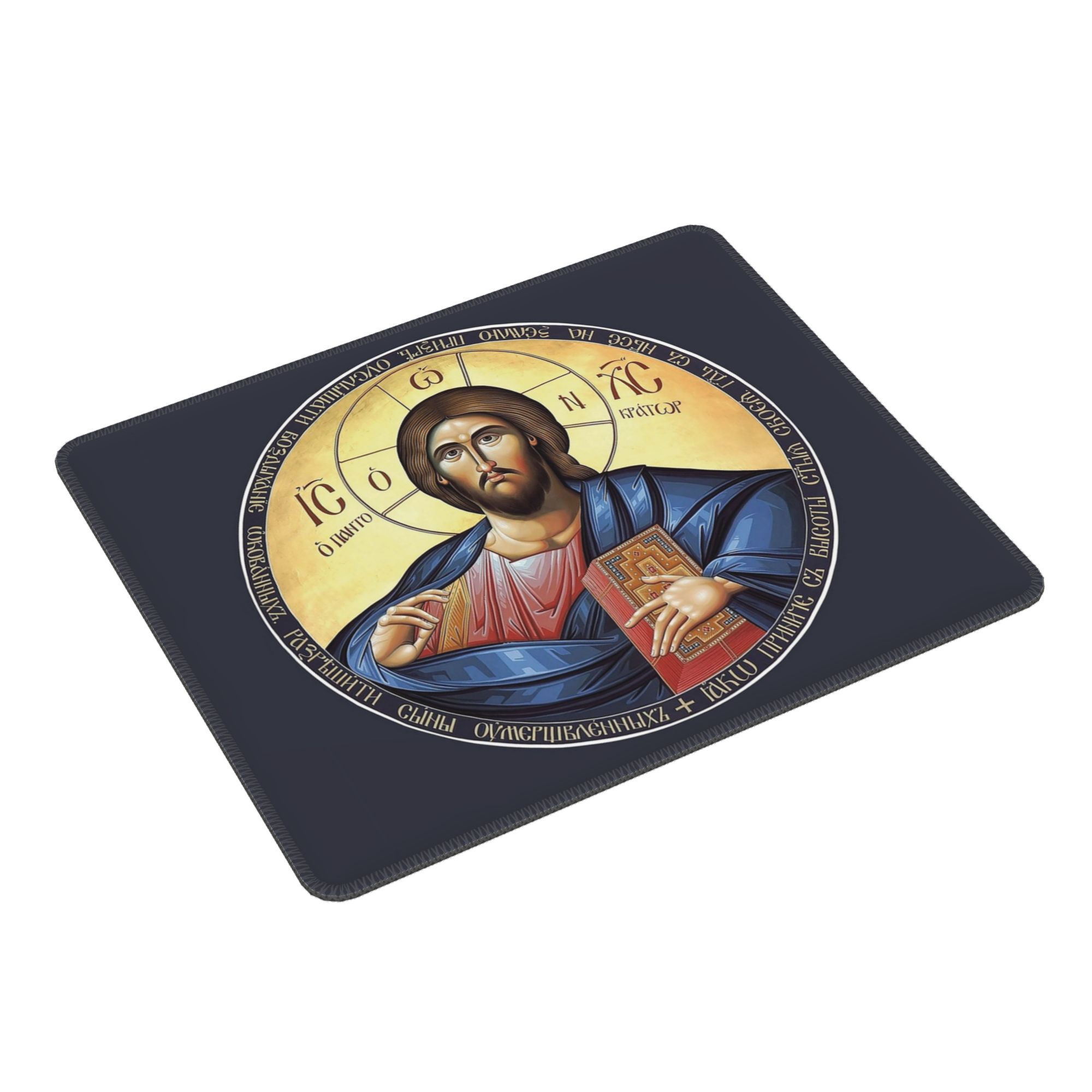 Pc Gaming Icon - Cristo pantocrator ícone ortodoxo mouse pad