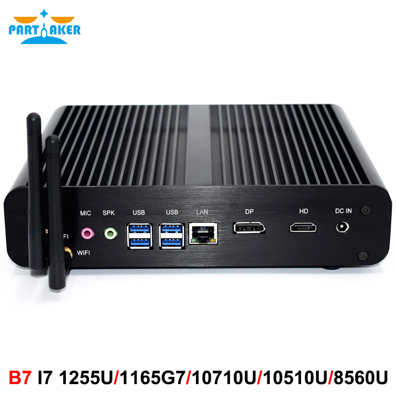 Pc Gaming Core I7 - Partaker 12a geração Alder Lake Fanless
