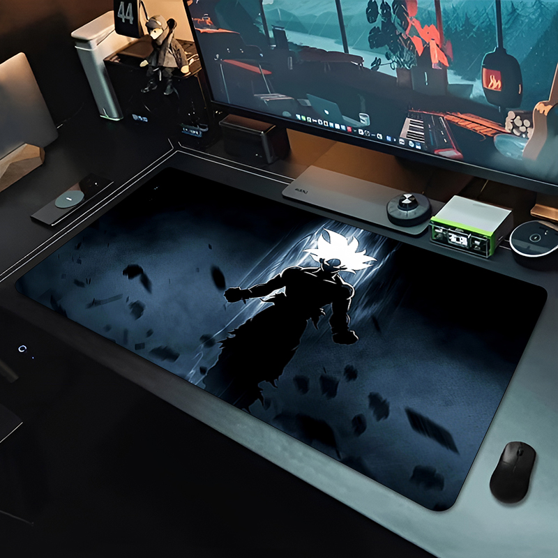 Mouse Pad Grande DBZ Black Ani - Pc Gaming Essentials avaliação e preço