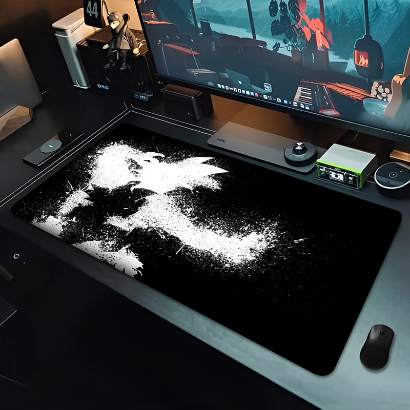 Mouse Pad Grande DBZ Black Ani - Pc Gaming Essentials avaliação e preço
