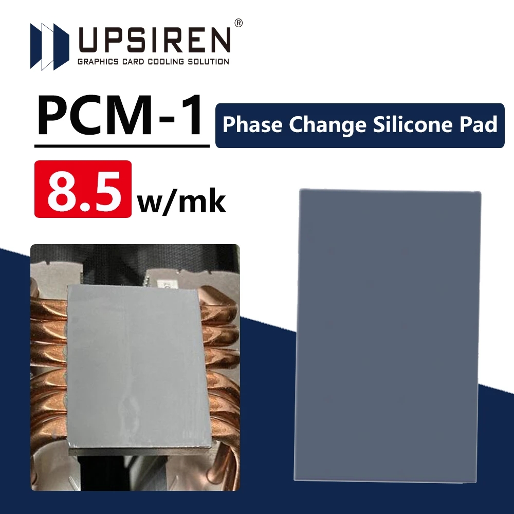 UPSIREN PCM-1PCM-2 8.5W/mk Lux - Laptop Cooling Pad avaliação e preço