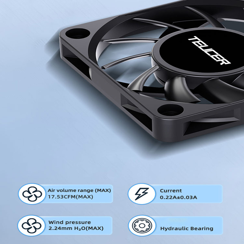 Teucer UT-6010 6cm ventilador  - Pc Gaming Essentials avaliação e preço