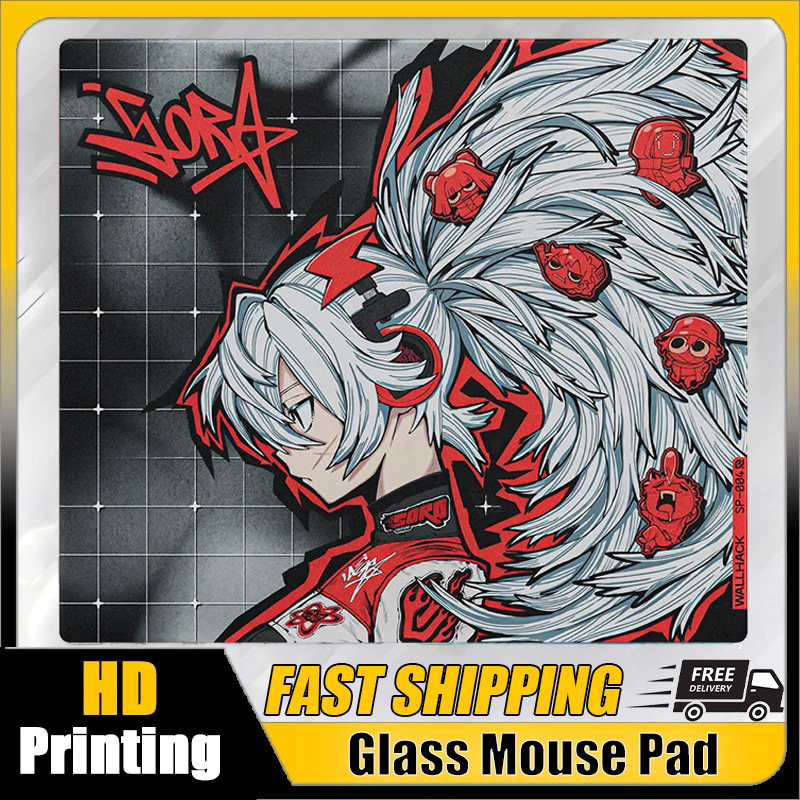 Mouse Pad de Vidro W-Wallhack  - Fps Gaming Mouse avaliação e preço