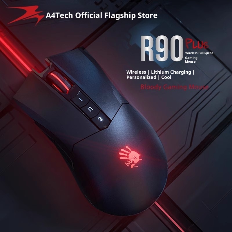 Bloody r90 plus mouse sem fio  - Fps Gaming Mouse avaliação e preço