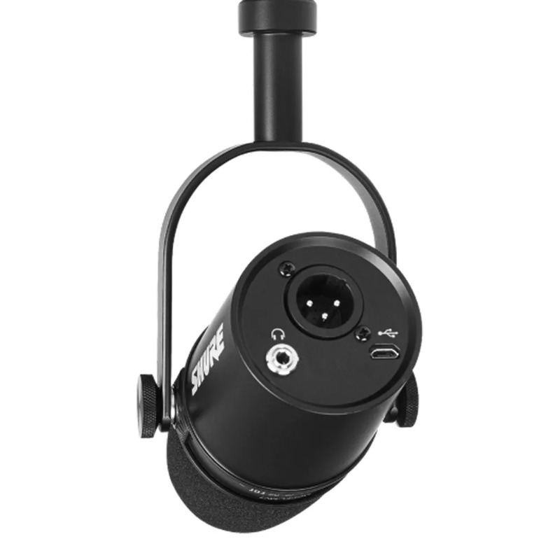 Microfone Dinâmico Híbrido USB - Sound Card Usb avaliação e preço