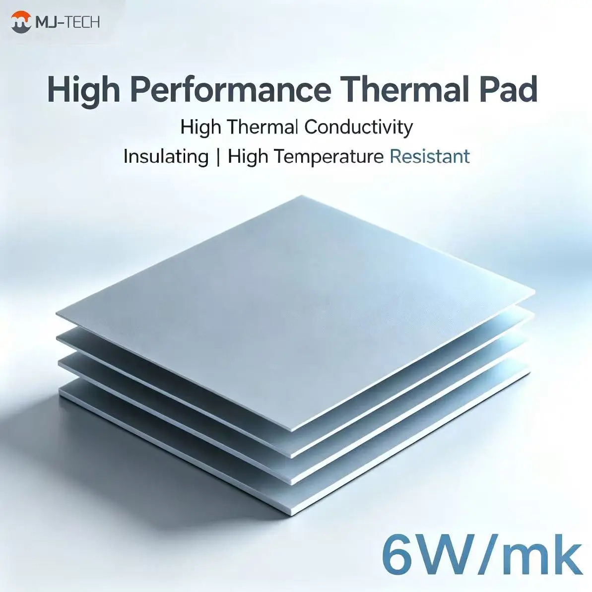 MJ-TECH 6W/mK Almofada Térmica - Laptop Cooling Pad avaliação e preço