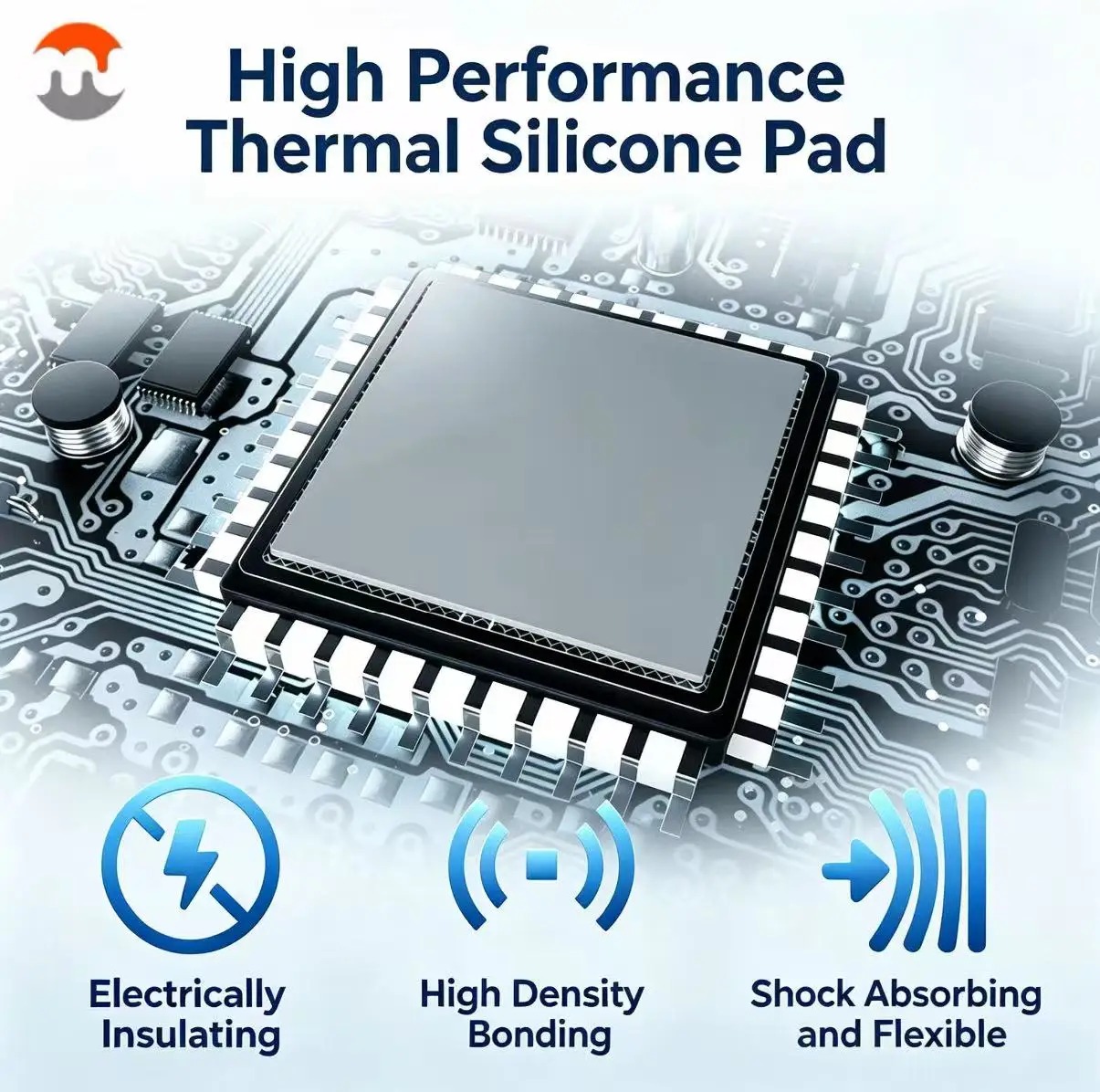 MJ-TECH 6W/mK Almofada Térmica - Laptop Cooling Pad avaliação e preço