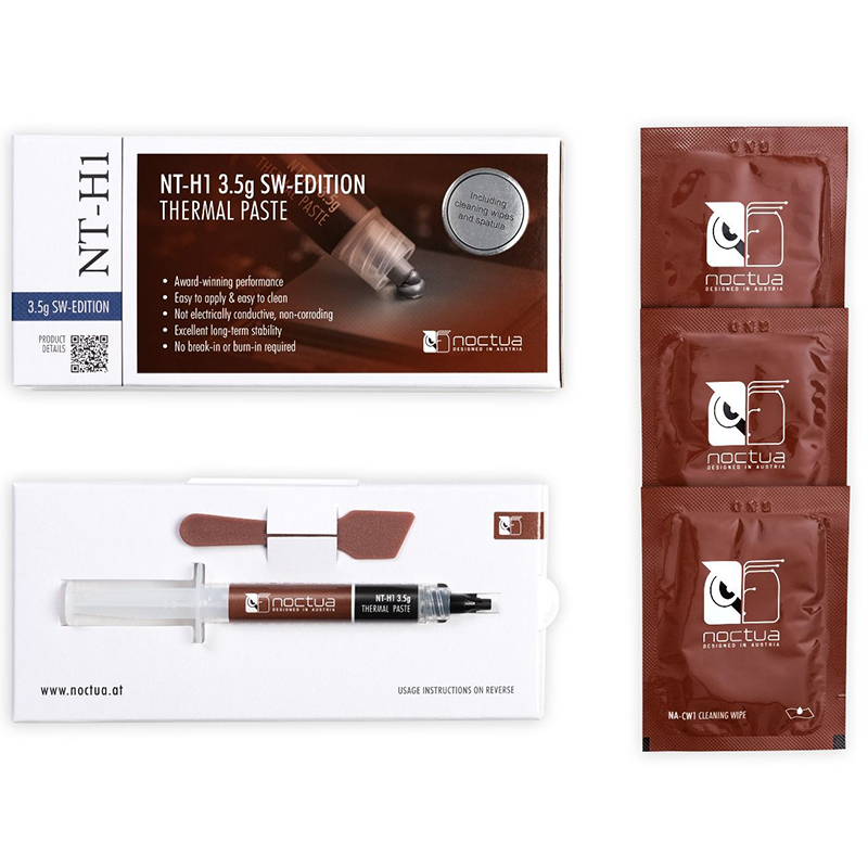 Noctua NT-H1 NT-H2 3.5g 10g pa - Thermal Paste avaliação e preço