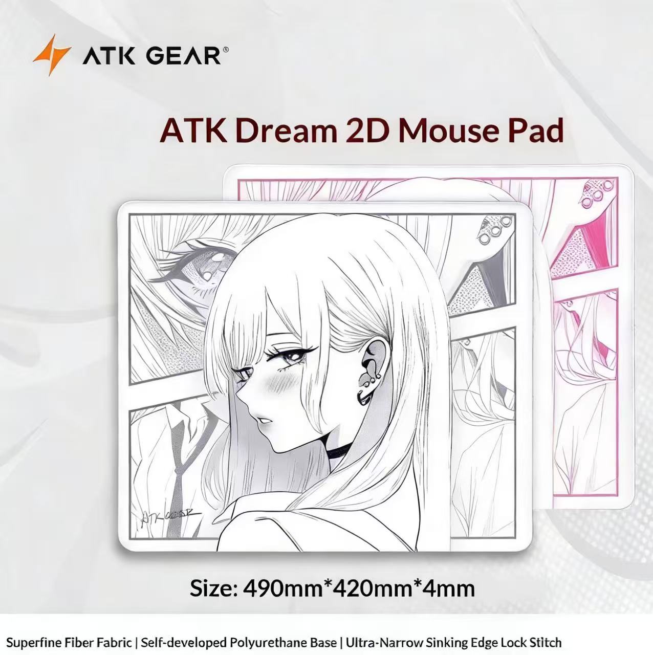 Mouse Pad Grande Neutro ATK Dr - Fps Gaming Mouse avaliação e preço