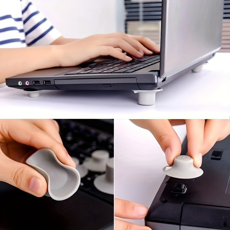 4 peças de almofadas de resfri - Laptop Cooling Pad avaliação e preço