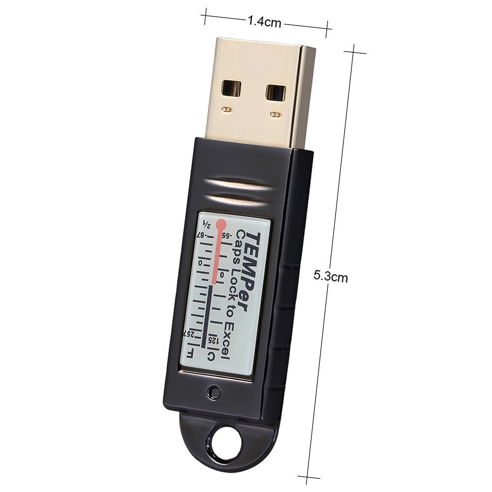 Termômetro e Higrômetro USB PC - Sound Card Usb avaliação e preço