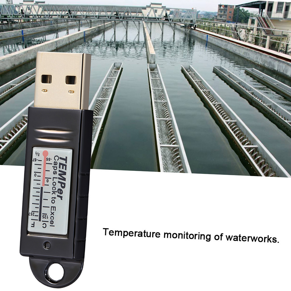 Termômetro e Higrômetro USB PC - Sound Card Usb avaliação e preço