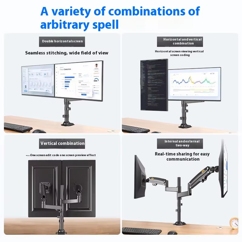 Suporte de Monitor Duplo em Li - Dual Monitor Arm avaliação e preço