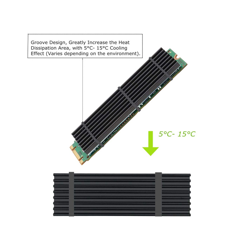 5 peças younuon dissipadores d - Laptop Cooling Pad avaliação e preço